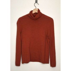 Pendleton Burnt Orange Turtle Neck Sweater